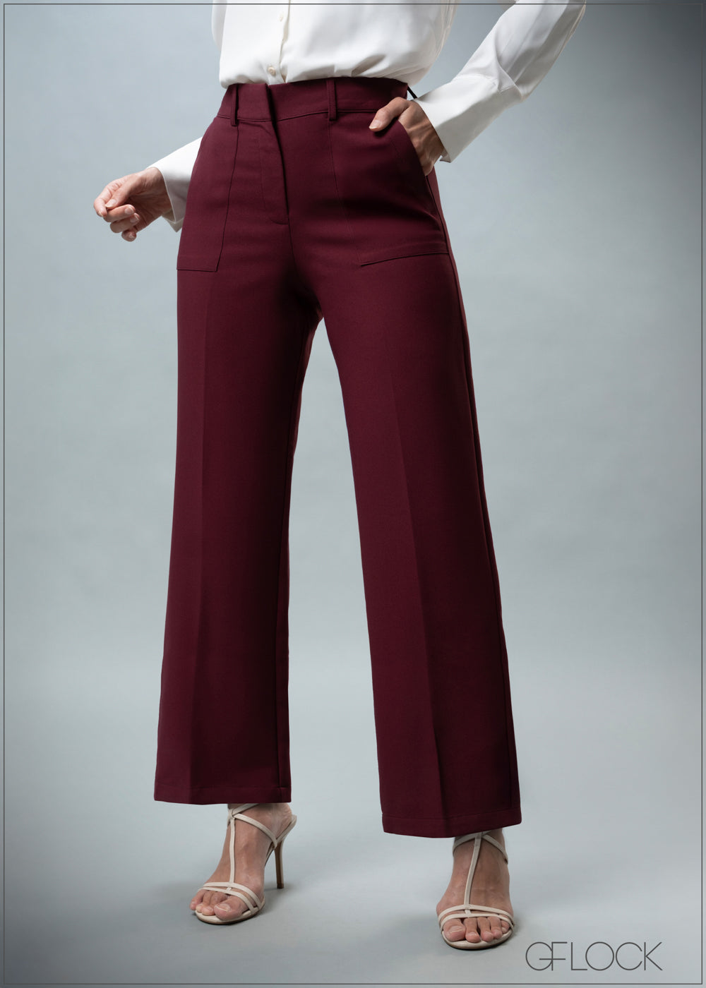 Straight Leg Pant With Pockets - 070725