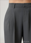 High Waist Pleated Pant - 230926W
