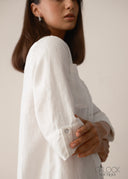 Loose Fit Button Down Dress - 030426