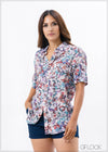 Printed Viscose Shirt - 211222 - 07