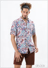 Printed Viscose Shirt - 211222 - 07