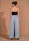 High Waisted Tie-Up Detail Flare Pant - 260724