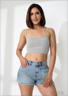 Cropped Cami Top - 220124