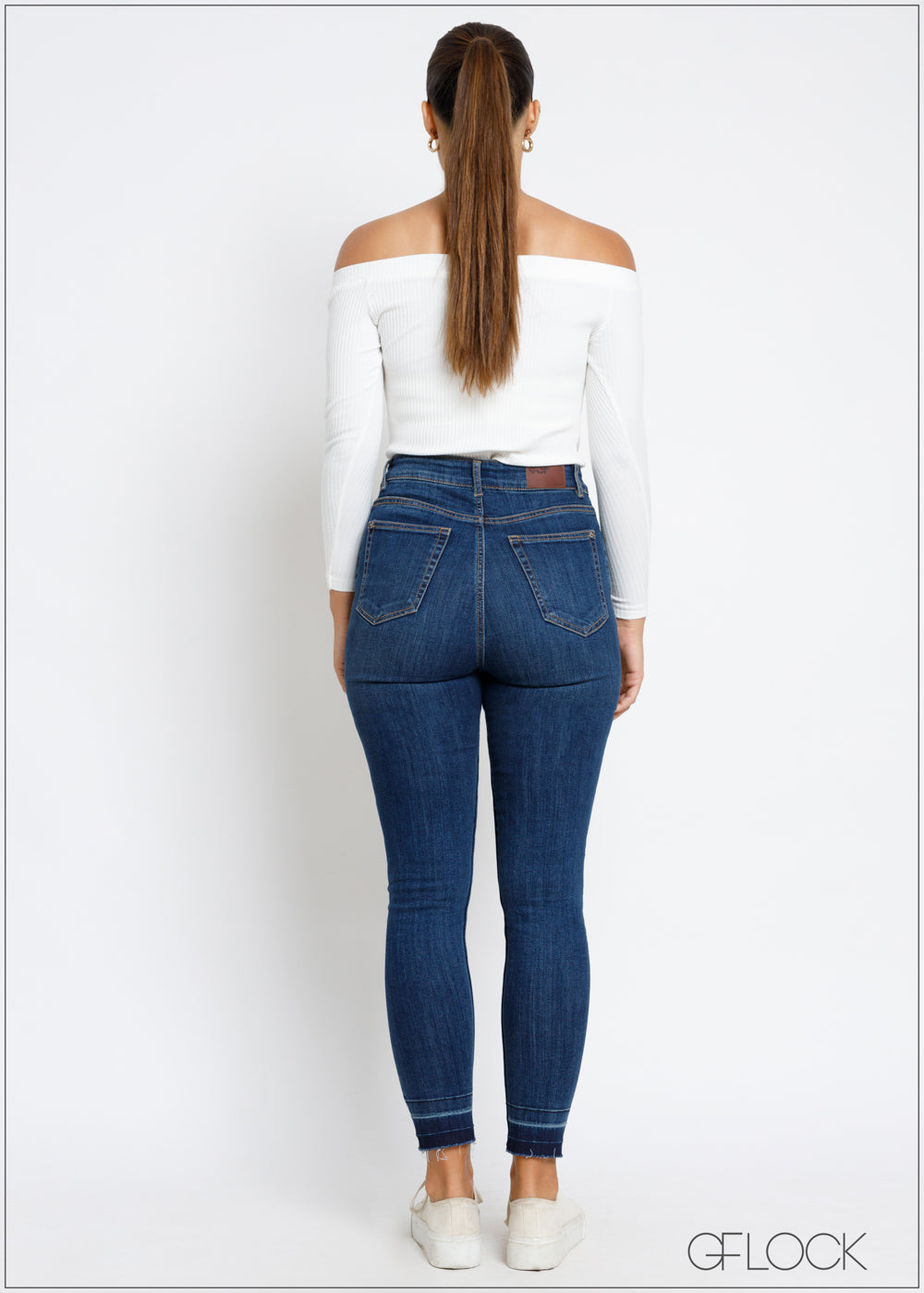 Skinny Let Hem Jean - 131124