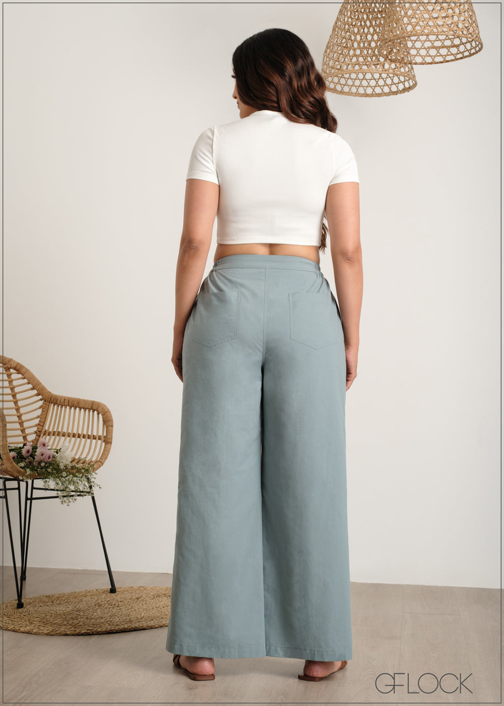 Waist Gathered Pant - 060625