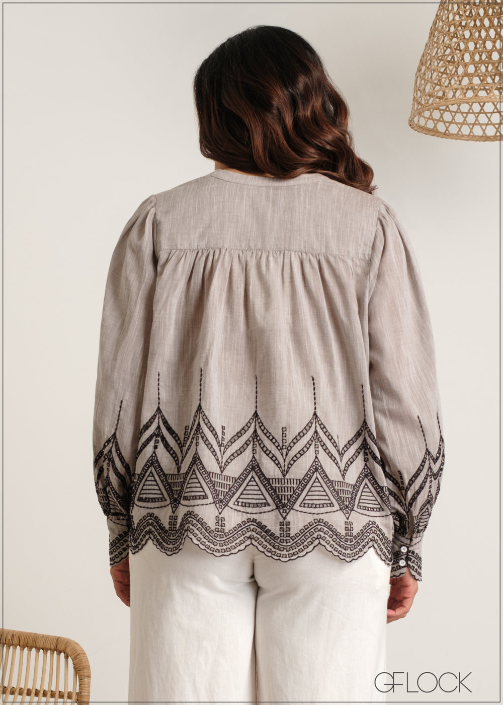 Embroidered Blouse - 060625
