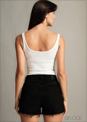 Rib Vest Top - 161026
