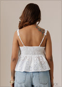 Strappy Cutlawn Top - 280926