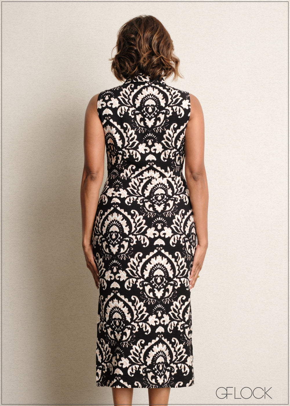 Printed Wrap Dress - 090525