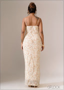 Cowl Neck Maxi Dress - 121026