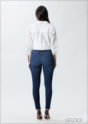 Deep Blue Skinny Jean - 251125D