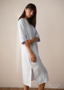 Loose Fit Button Down Dress - 030426