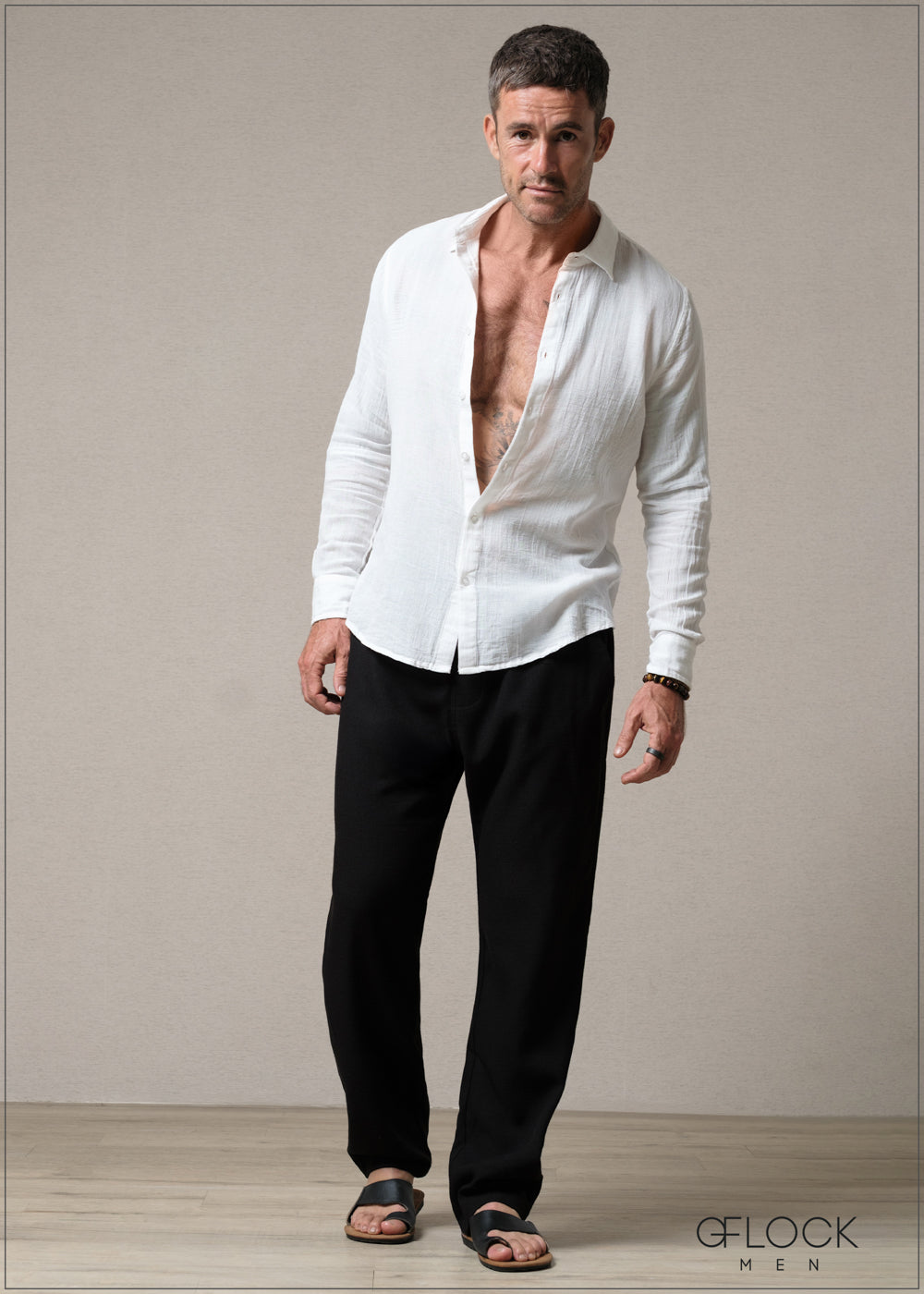 Men's Full Sleeve Matti Shirt - 230825