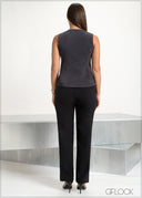Waistcoat Top - 200125
