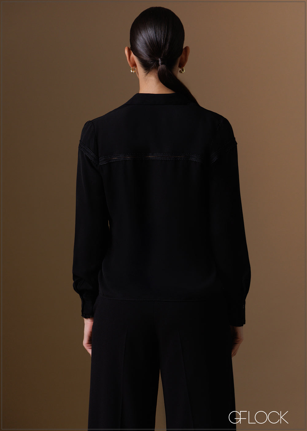 Top With Lace Trim - 020625