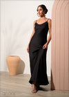 Satin Maxi Dress - 200924