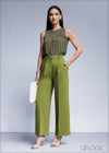 Pleated Pant - 100425
