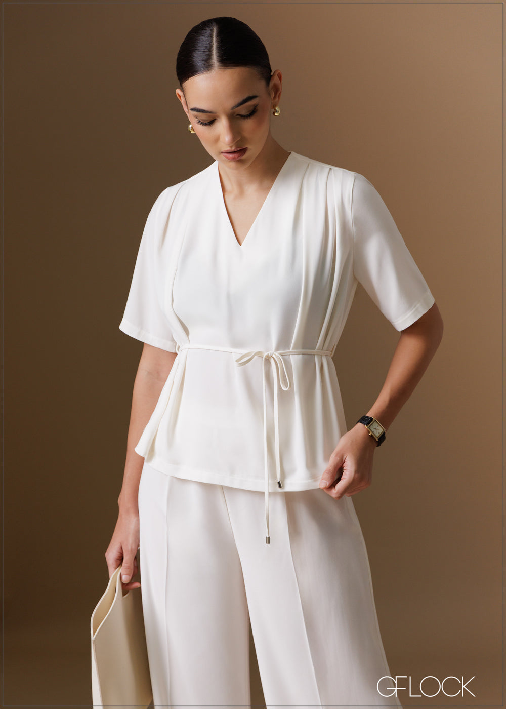 Pleated Pant - 120925