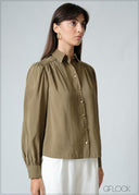 Puff Sleeved Shirt - 260626