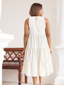 Sleeveless Tiered Dress - 230525