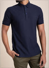 Non Tipping Jacquard Polo - 19623M