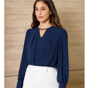 Long Sleeve Front Detail Top - 090824