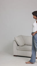 Mid Wash Bootcut Jean - Long Length - 230926D