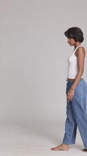 Denim Pull-On Pant - Short Length - 120926