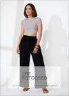 Ribbed Crop Tee - 050724