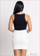 Basic Mini Skirt - 1605