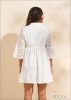 Broderie Anglaise Dress - 130223