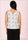 Printed Tank Top - 100922