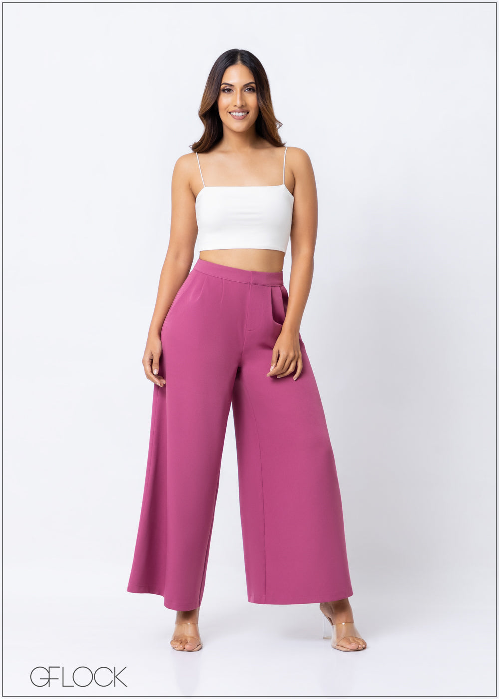 Pleat Detail Pant - 230123