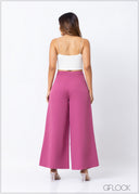 Pleat Detail Pant - 230123