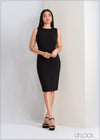 Sleeveless Bodycon Dress - 311022