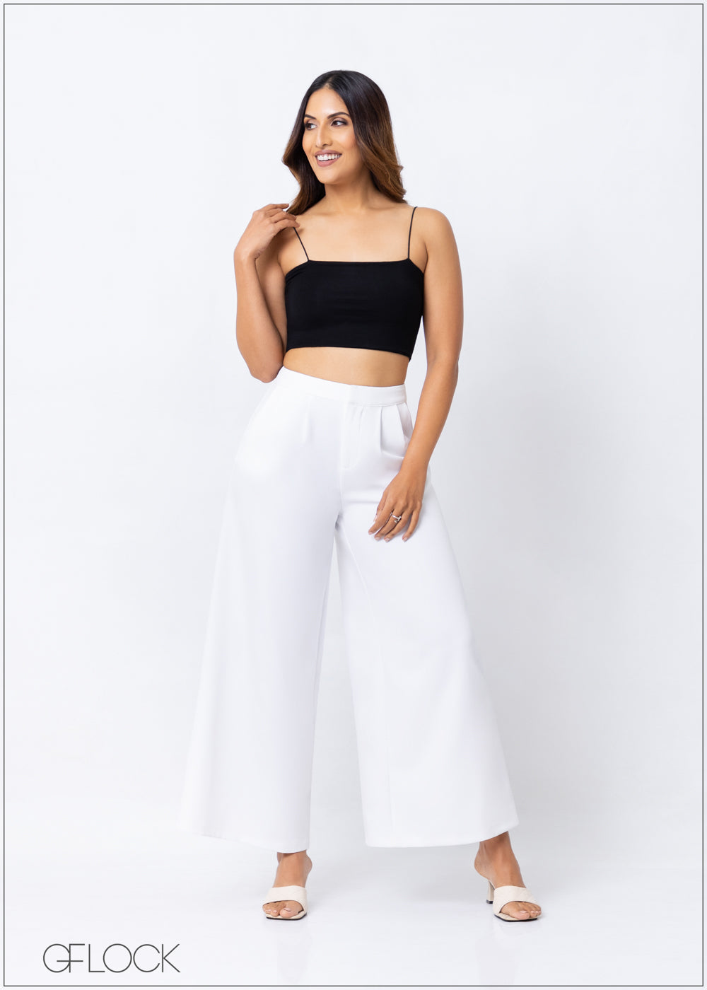 Pleat Detail Pant - 230123