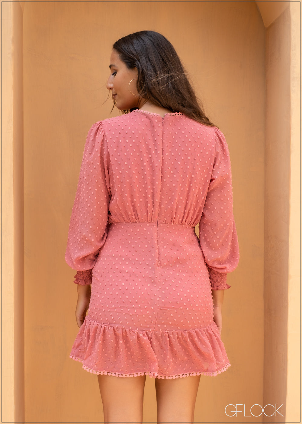 Swiss Dot Mini Dress - 170223