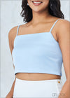 Satin Crop Top - 2507