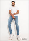 Light Blue Slim Fit Jean - 161222M